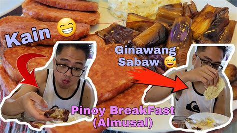 Malupitang Almusal Grabe Sarap 😋 Pinoy Breakfast Mukbang Youtube