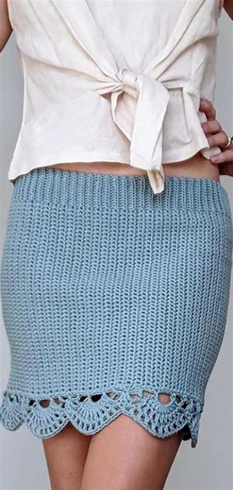 Crochet Mini Skirt Free Pattern You Can Use These Crochet Patterns As
