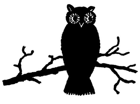 Owl Clip Art Black And White Clipart Best