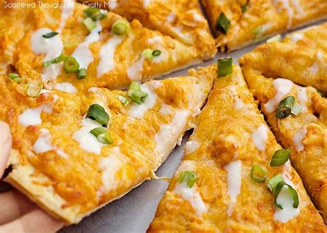 Buffalo Chicken Pizza Cook Once Eat Twice Scattered Thoughts Of A