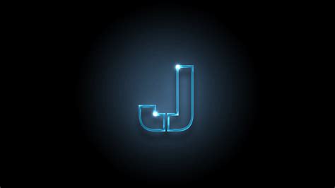 Wallpaper Cute J Logo