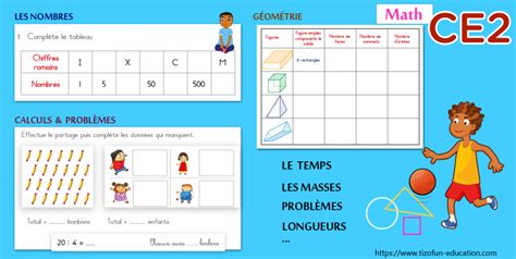 Exercices corrigés à imprimer de la catégorie adjectif qualificatif : Exercice de Math CE2 à imprimer - Maths CE2 PDF | Exercice ...