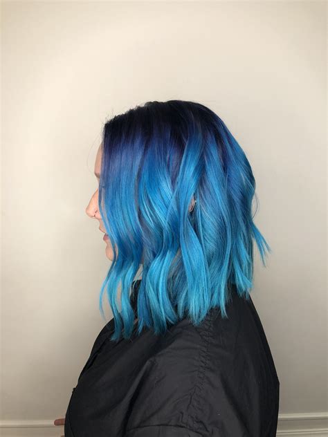 Neon Blue Hair Dye For Sale Attractallurehair Ig 🧡💓 In 2020 Blue