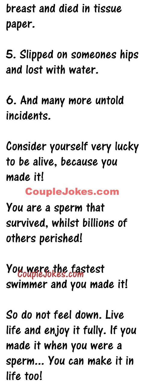 Sperm Jokes