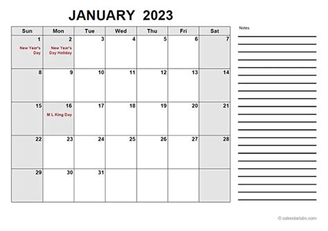 Free Printable Calendar 2023 Template In Pdf 2023 Calendar Templates