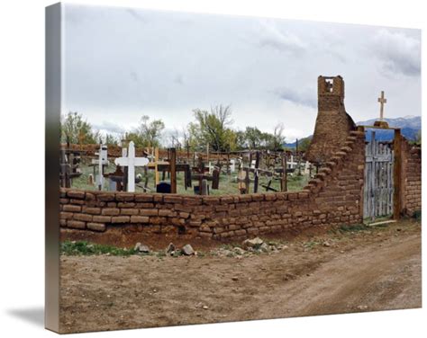 Isleta Pueblo Cemetery By Paul Coco