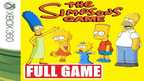 The Simpsons Game Full Game Xbox 360 Gameplay Youtube