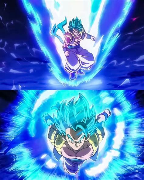 Gogeta is stronger than broly, that's okay, but he could not one shot him, he had to resort to a charged kamehameha to end the fight. 's post 🌹 🔥Gogeta Blue vs Broly Full Power ~ ゴジータブルーvsブロリー ...