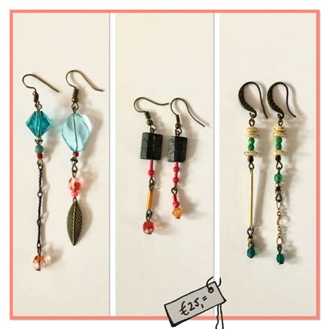 Bohemian Hippy Like Earrings Handgemaakte Sieraden Oorbellen