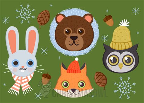 Check spelling or type a new query. Printable Animal Christmas Card
