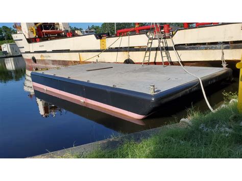 Overstock Boats 40 X 10 X 4 Spud Barges For Sale