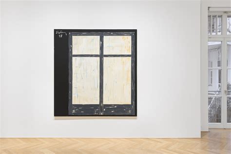 Günther Förg Häuser Und Fenster At Galerie Max Hetzler