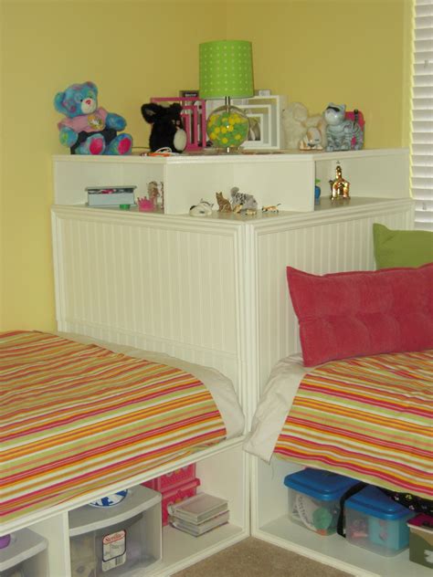 You could ensure there is no dust underneath. Twin storage beds and modified corner unit (secret storage) | Ana White