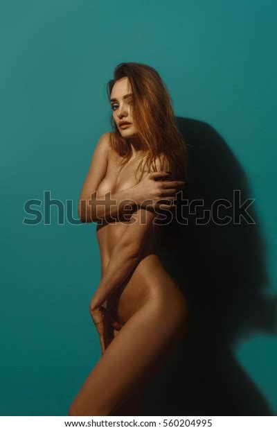 Beautiful Nude Girl Worth Turning Sideways Stock Photo Edit Now 560204995