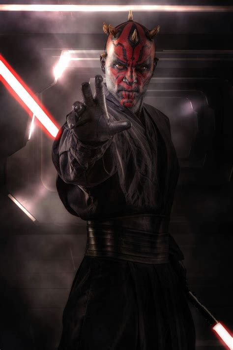 Darth Maul Double Bladed Lightsaber Wallpapers Wallpaper Cave