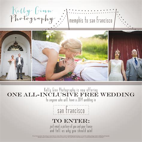 How to advertise wedding photography on facebook. FREE San Francisco Wedding Give Away! » Kelly Ginn ...