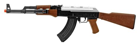 Uk Arms P2799a Spring Powered Airsoft Replica Ak47 Assault Rifle With