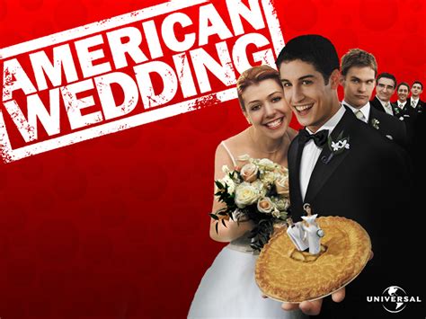 Michelle goes unnoticed until jim's dad mentions the wedding proposal, which causes michelle to bump the underside of the table. American Pie 3 : Marions les ! (American Wedding)