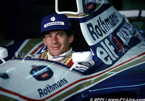 Ayrton Senna Rothmans Williams Renault Fw16 1994 Formula 1 Season