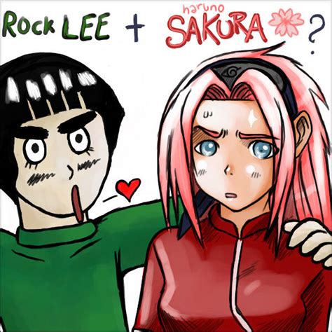 Rock Lee And Sakura By Understar On Deviantart