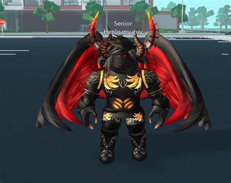 Roblox Demon Outfit