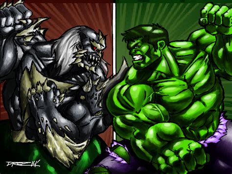 Doomsday Vs Hulk By Drez Devin On Deviantart