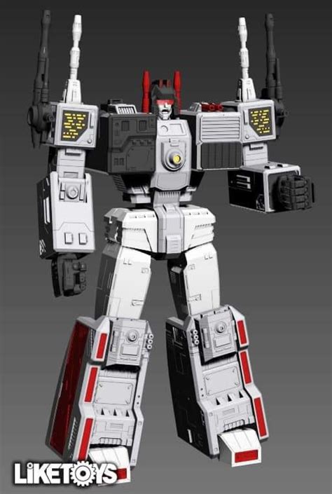Like Toys G1 Metroplex Color Renders 48 Inches 121 Cm Tall