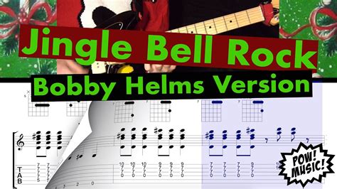 Jingle Bell Rock Bobby Helms Guitar Lesson And Play Along Chords Lyrics And Intro Riff
