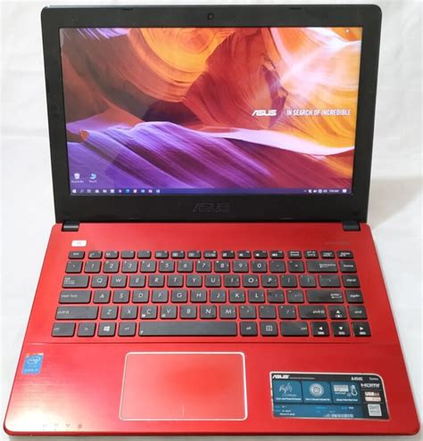 Slim Stylish Asus A450ca Wx106d Core I3 Ivybridge Wahana Laptop