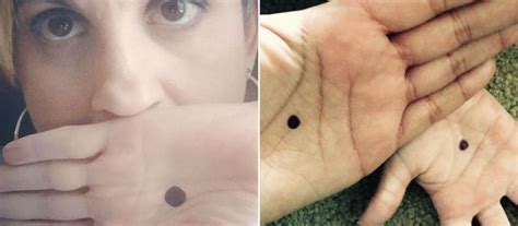call the police if you observe someone s palm with a black dot on it urban jungle black dots