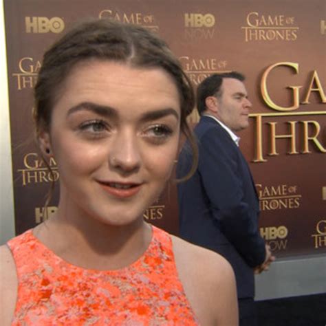 Maisie Williams Talks Game Of Thrones Season 5