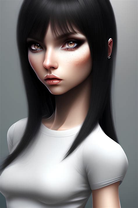 Black Haired Beauty By Themeyoudontsee On Deviantart