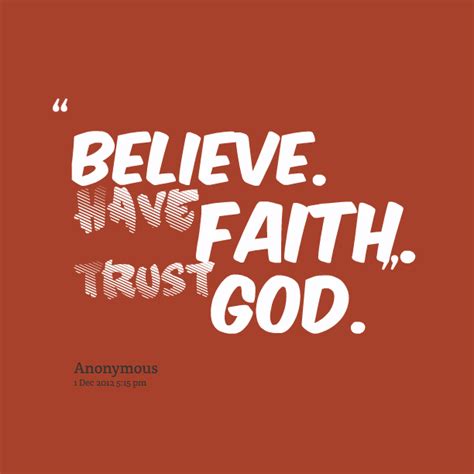 Trust In God Quotes Faith Quotesgram