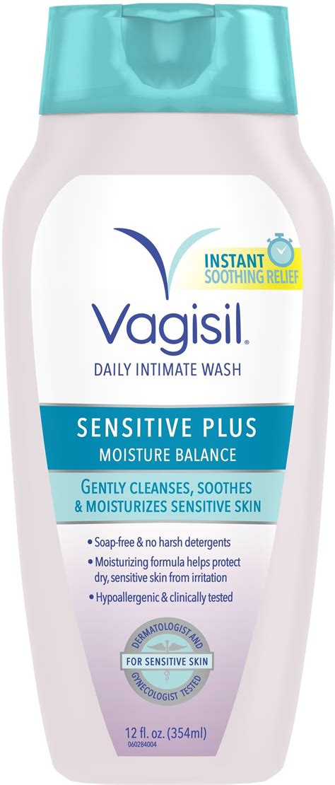 Vagisil Sensitive Plus Daily Intimate Wash 12 Fl Oz 2 Pack