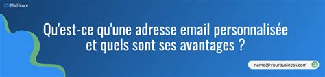 Comment Créer Une Adresse Email Personnalisée