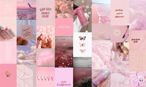 Aesthetic Laptop Backgrounds Pink Pink Aesthetic Laptop Wallpapers
