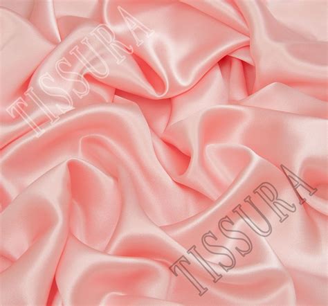 Pink Silk Satin Fabric 100 Silk Fabrics From Italy By Taroni Sku