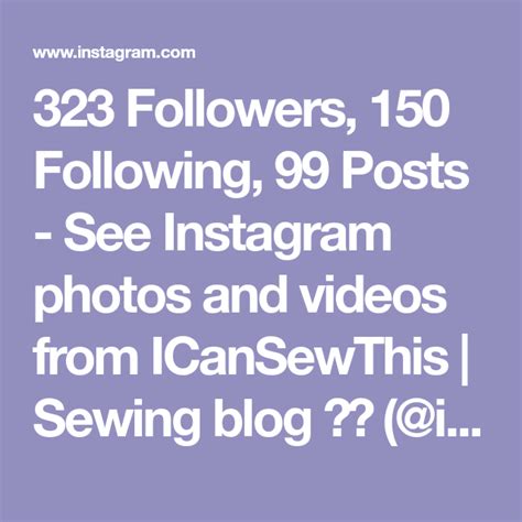 323 Followers 150 Following 99 Posts See Instagram Photos And