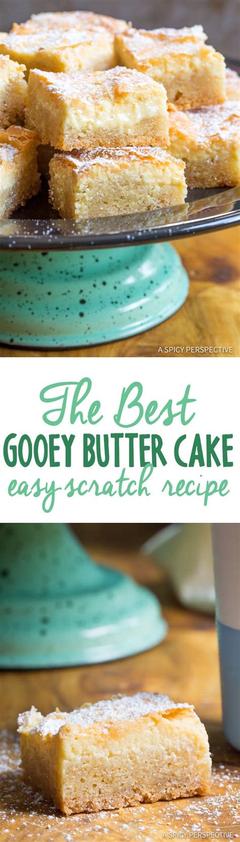 Gooey butter cake reigns in st. The Best Gooey Butter Cake Recipe (From Scratch) - A Spicy ...