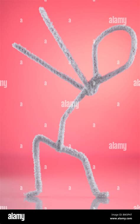 Pipe Cleaner Figure Stock Photo Alamy