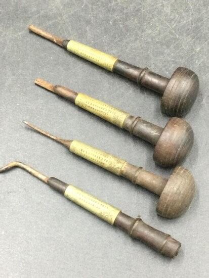 Vintage Ezra F Bowman And Co Engraving Tools In United States
