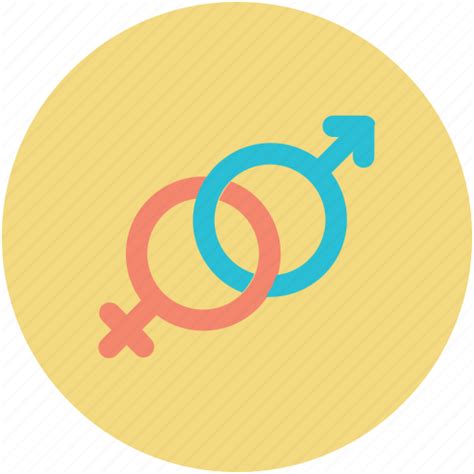 female gender male relationship sex symbols icon