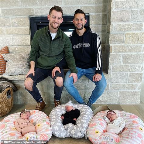 Gay Couple Welcome Triplets After Spending Thousands On Surrogacy Bluemull