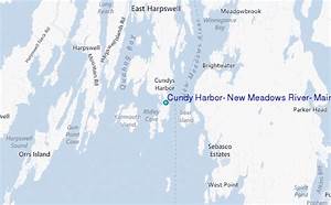 Cundy Harbor New Meadows River Maine Tide Station Location Guide