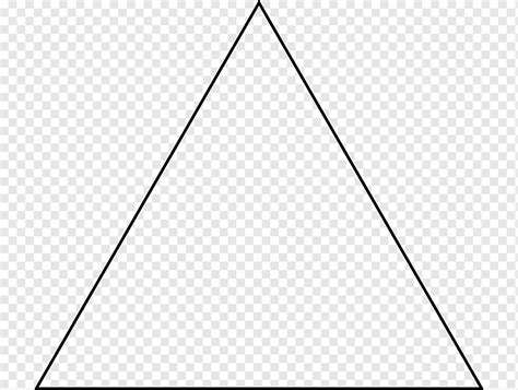 Equilateral Triangle Outline