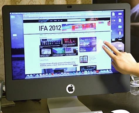Would You Want A Touchscreen Apple Imac Retina What If Microsoft Built