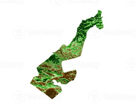 Monaco Topographic Map 3d Realistic Map Color 3d Illustration 30549266 Png