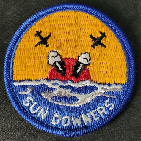 Top Gun Squadron Patch Sundowners