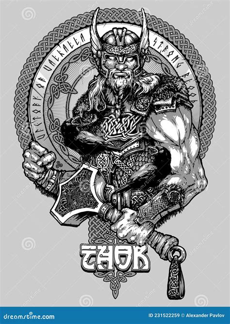 Details More Than 80 Thor Norse Mythology Tattoos Latest Vn