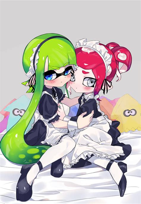 meido splatoon splatoon splatoon comics anime